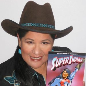 Arigon Starr, courtesy from Indigenous Comic Con